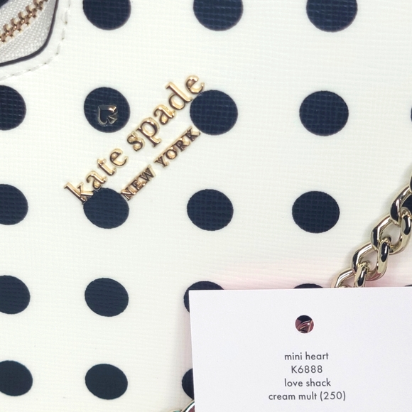 Kate spade mini heart crossbody Dot dot dot - Picture 10 of 16